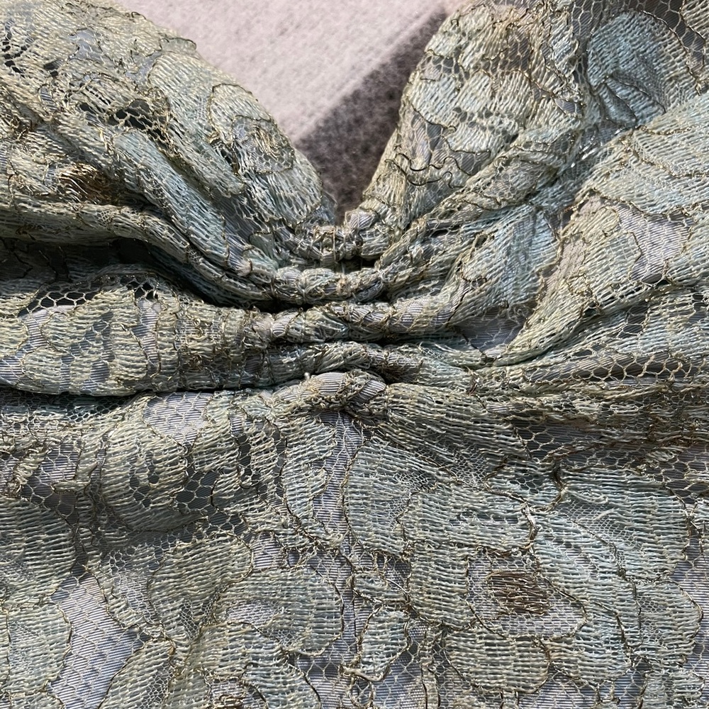 Stunning vintage Tiffany blue 60s cocktail dress! - Picture 7 of 15